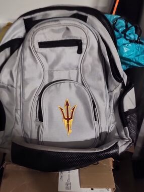 Gray Men’s Arizona State Laptop Backpack